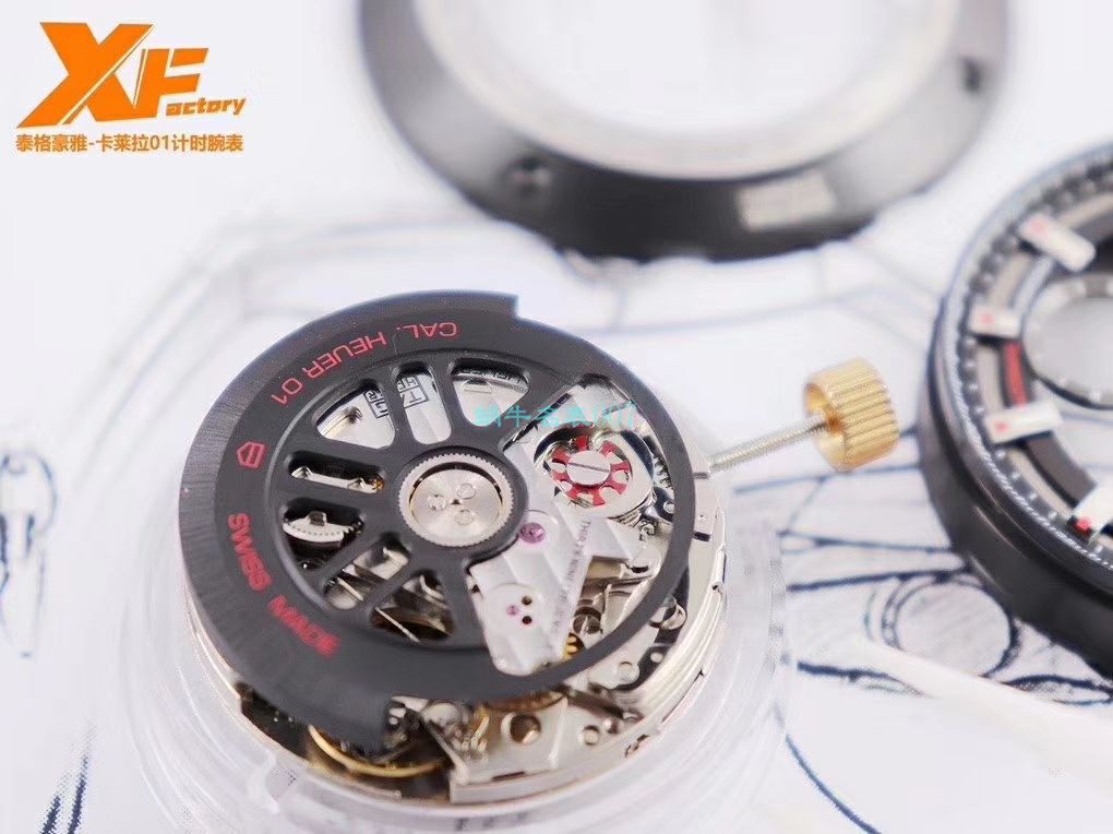 XF Factory 超A高仿手表 TAG Heuer 卡莱拉系列CAR2A1W.BA0703，CAR2A1T.FT6052，CAR2A1Z.FT6044 wrist watch  / TG089