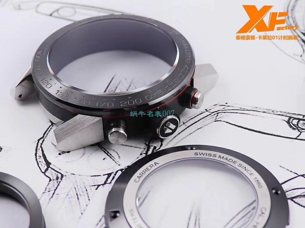 XF Factory 超A高仿手表 TAG Heuer 卡莱拉系列CAR2A1W.BA0703，CAR2A1T.FT6052，CAR2A1Z.FT6044 wrist watch  / TG089
