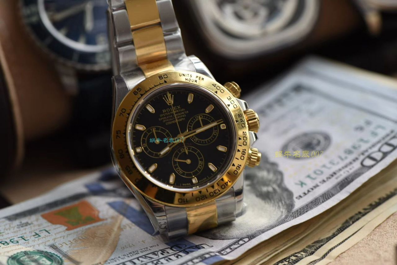 【N Factory  top 复刻手表间金4130】 Rolex  Cosmograph Daytona  Ditongna 系列116523-78593 银色 wrist watch  / R568