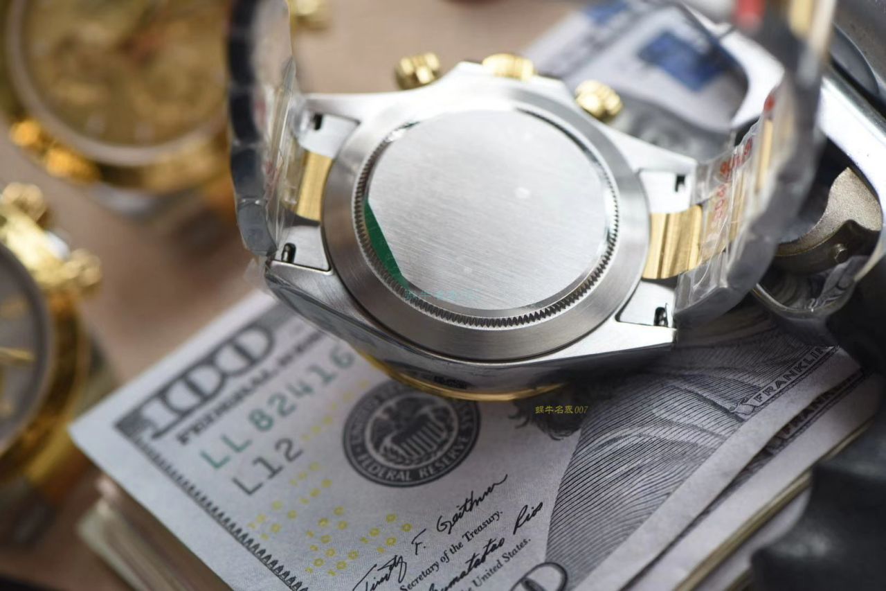 【N Factory  top 复刻手表间金4130】 Rolex  Cosmograph Daytona  Ditongna 系列116523-78593 银色 wrist watch  / R568