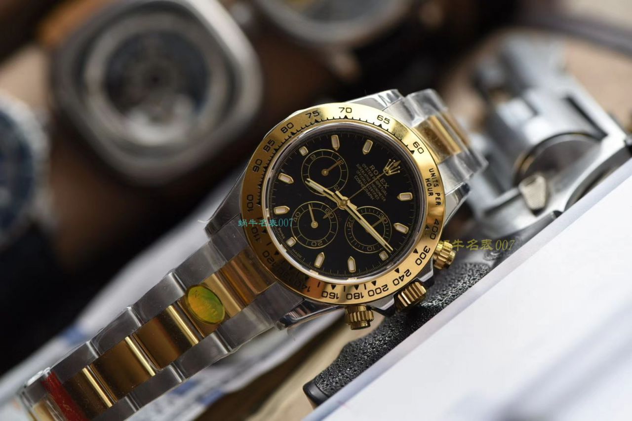 N Factory  Rolex 超级4130 Ditongna 间金复刻高仿m116503-0004，116503白盘，m116503-0003，116523-78593 银色 wrist watch  / R538