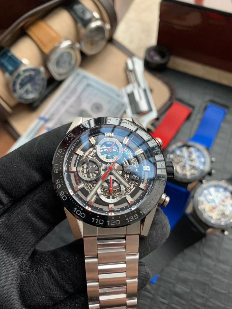 XF Factory 超A高仿手表 TAG Heuer 卡莱拉系列CAR2A1W.BA0703，CAR2A1T.FT6052，CAR2A1Z.FT6044 wrist watch  / TG089