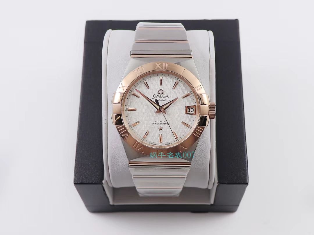 VS Factory OMEGA Constellation 38毫米 top 复刻高仿123.20.38.21.03.001，123.20.38.21.02.006，123.10.38.21.03.001 wrist watch  / M681