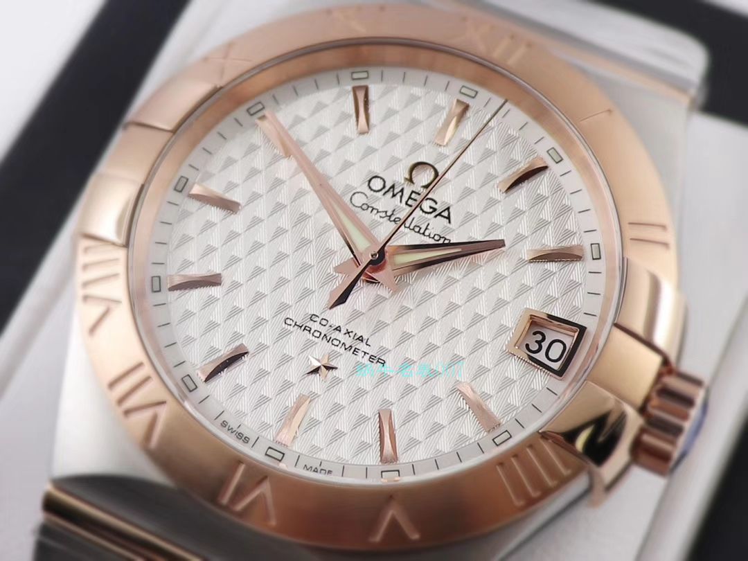 VS Factory OMEGA Constellation 38毫米 top 复刻高仿123.20.38.21.03.001，123.20.38.21.02.006，123.10.38.21.03.001 wrist watch  / M681