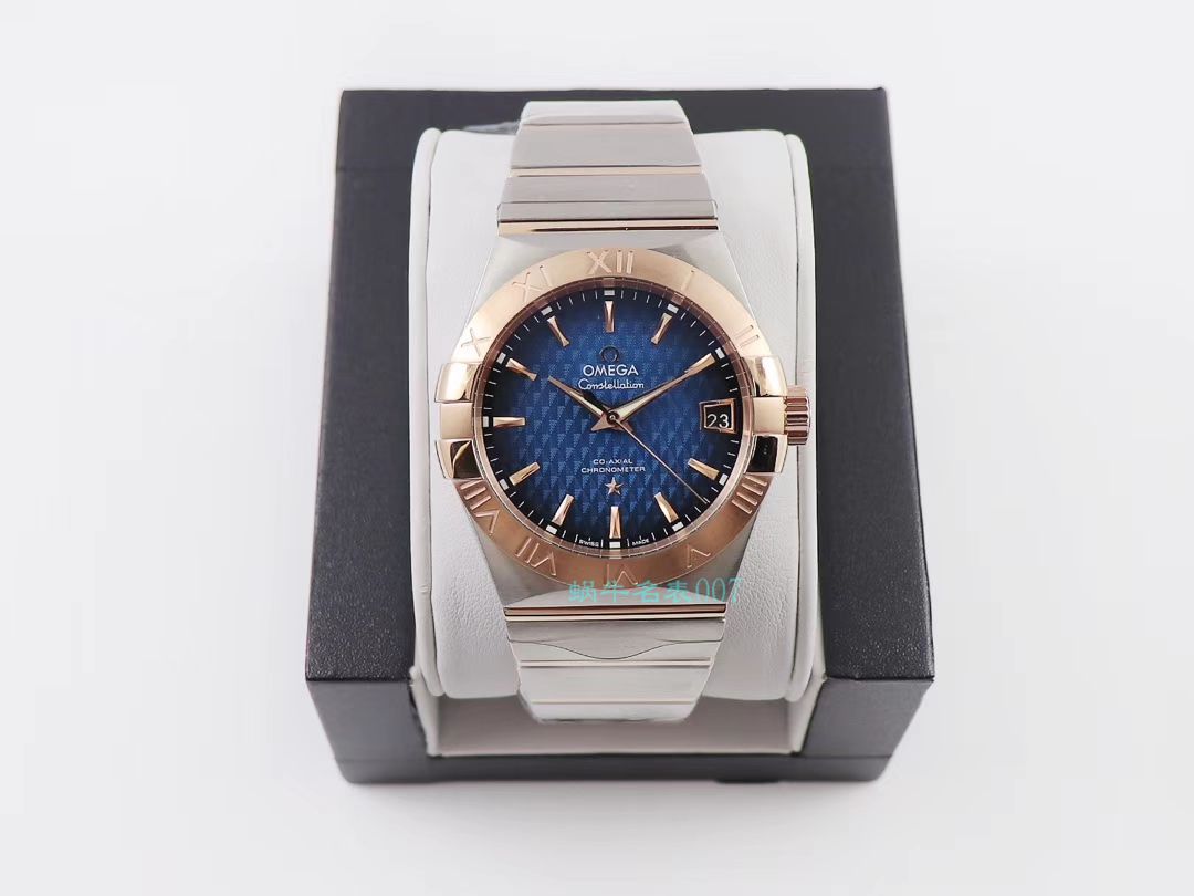 VS Factory OMEGA Constellation 38毫米 top 复刻高仿123.20.38.21.03.001，123.20.38.21.02.006，123.10.38.21.03.001 wrist watch  / M681