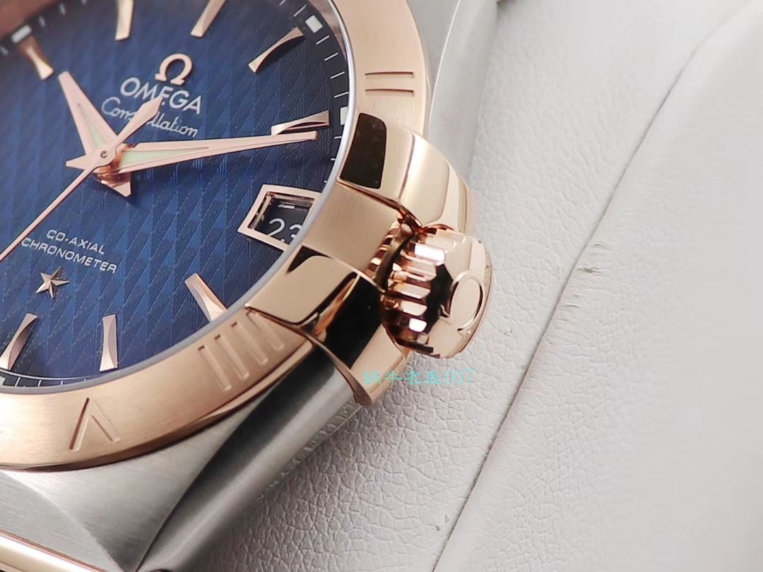 VS Factory OMEGA Constellation 38毫米 top 复刻高仿123.20.38.21.03.001，123.20.38.21.02.006，123.10.38.21.03.001 wrist watch  / M681