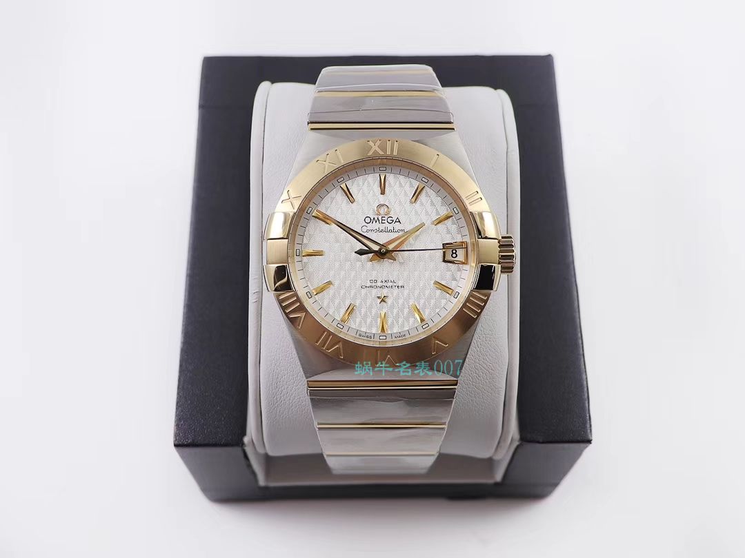 VS Factory OMEGA Constellation 38毫米 top 复刻高仿123.20.38.21.03.001，123.20.38.21.02.006，123.10.38.21.03.001 wrist watch  / M681