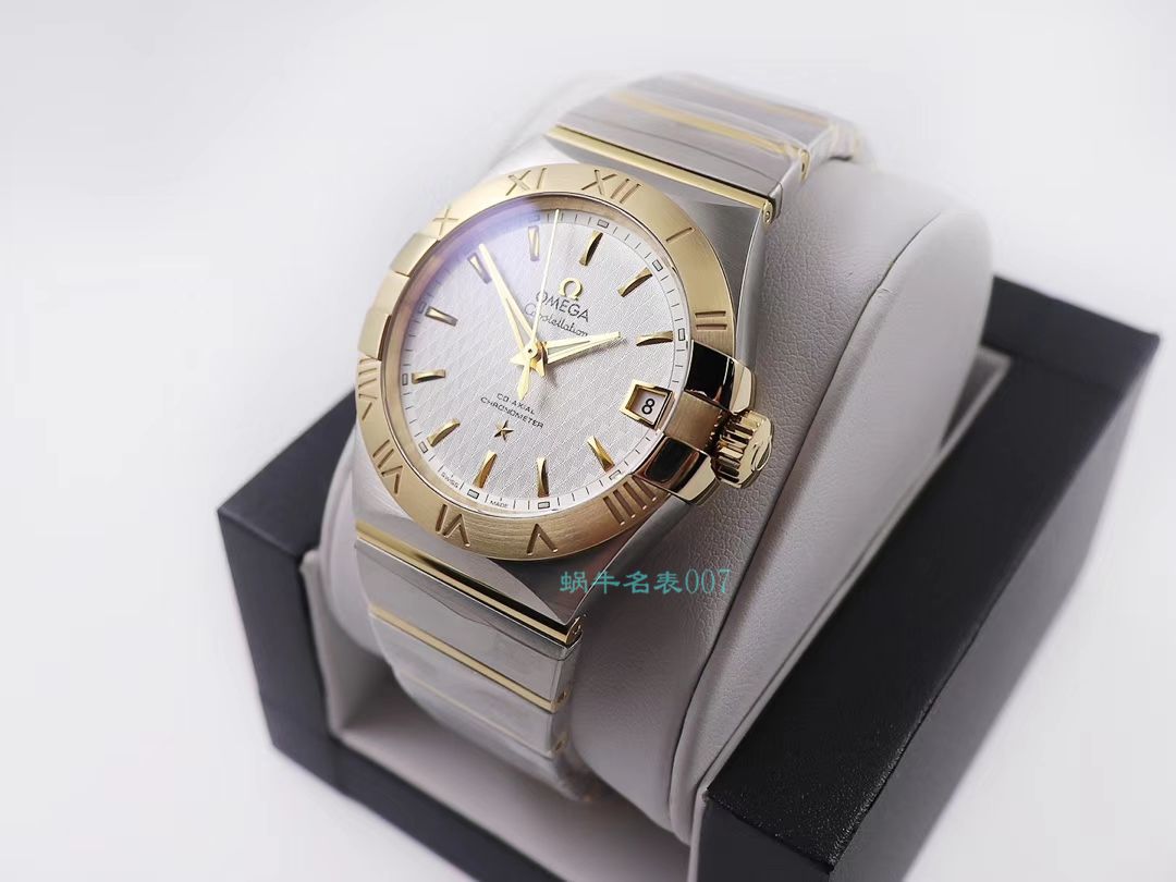 VS Factory OMEGA Constellation 38毫米 top 复刻高仿123.20.38.21.03.001，123.20.38.21.02.006，123.10.38.21.03.001 wrist watch  / M681