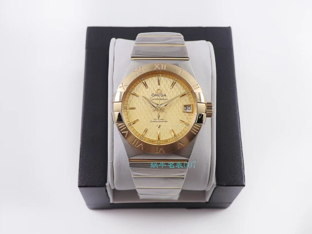 VS Factory OMEGA Constellation 38毫米 top 复刻高仿123.20.38.21.03.001，123.20.38.21.02.006，123.10.38.21.03.001 wrist watch  / M681