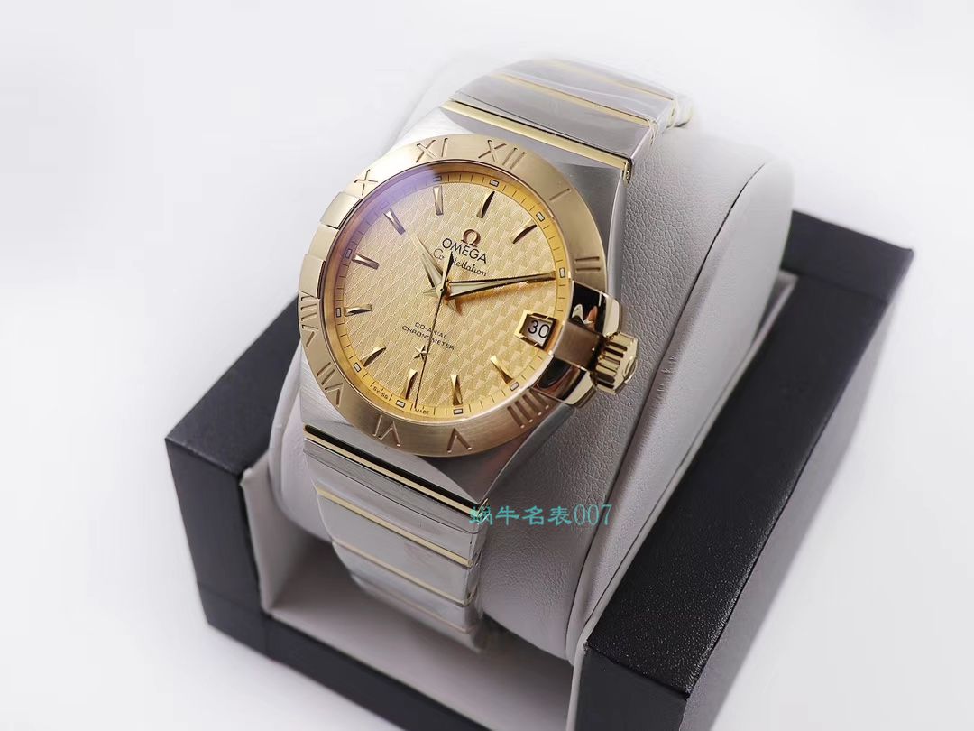 VS Factory OMEGA Constellation 38毫米 top 复刻高仿123.20.38.21.03.001，123.20.38.21.02.006，123.10.38.21.03.001 wrist watch  / M681