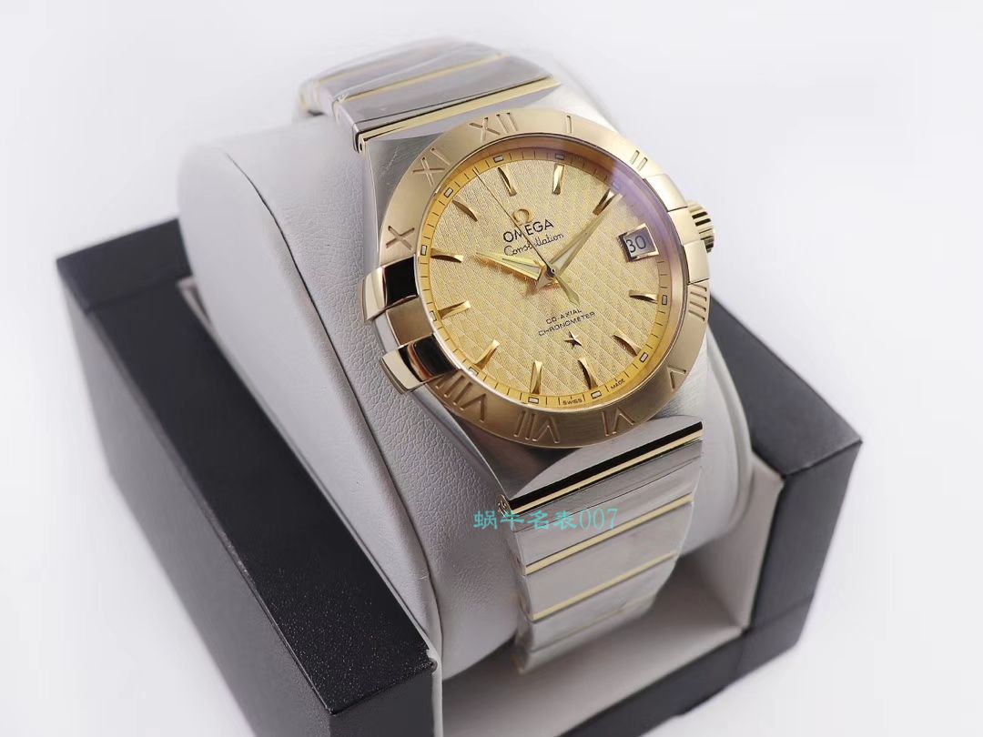 VS Factory OMEGA Constellation 38毫米 top 复刻高仿123.20.38.21.03.001，123.20.38.21.02.006，123.10.38.21.03.001 wrist watch  / M681