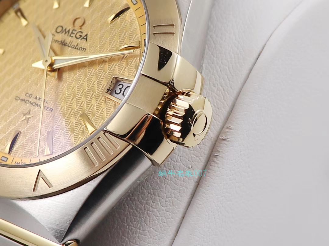 VS Factory OMEGA Constellation 38毫米 top 复刻高仿123.20.38.21.03.001，123.20.38.21.02.006，123.10.38.21.03.001 wrist watch  / M681
