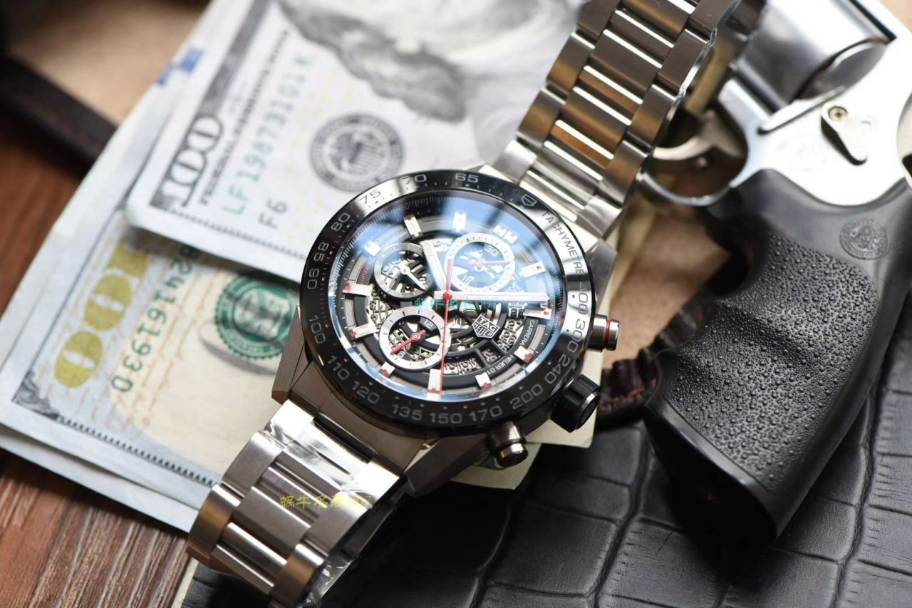 XF Factory 官网计时码表 TAG Heuer 卡莱拉系列CAR2A1W.BA0703 wrist watch  / TG090