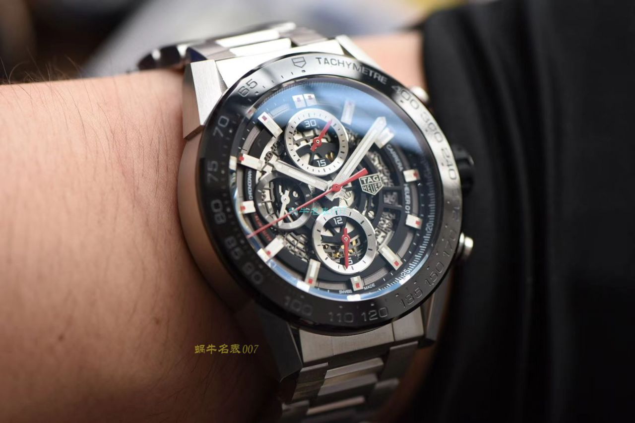 XF Factory 官网计时码表 TAG Heuer 卡莱拉系列CAR2A1W.BA0703 wrist watch  / TG090