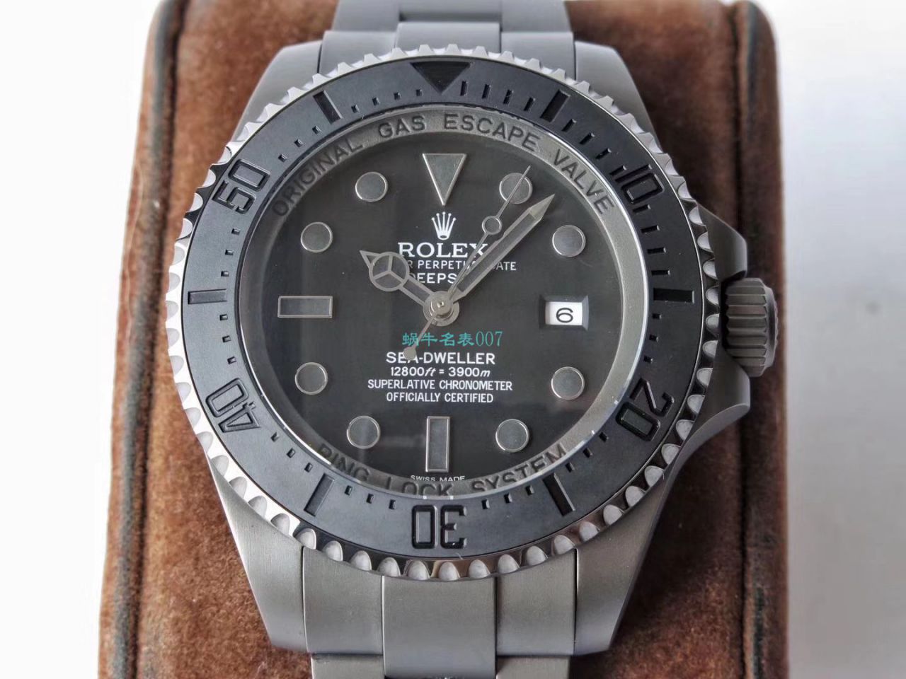 VR Factory 超A高仿VR Factory  Rolex 海外深度 copy customized 版Deepsea Pro 黑鬼 / R570