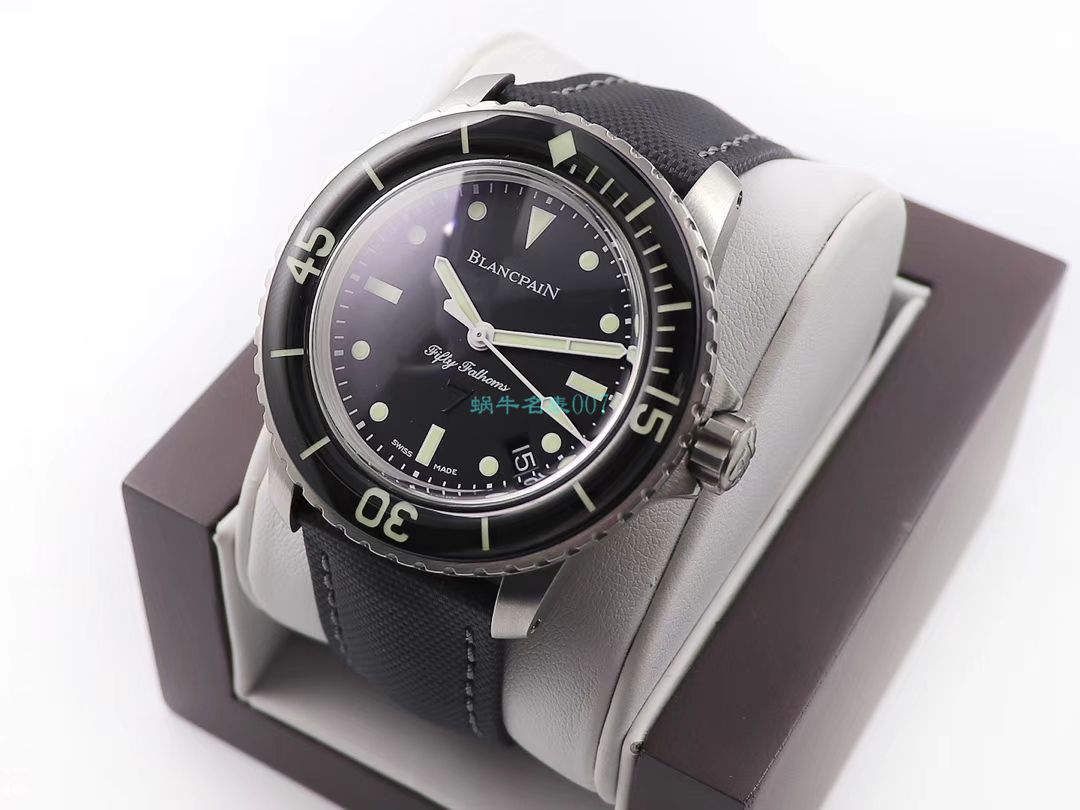 ZF Factory 超A高仿Blancpain  Fifty Fathoms 系列5015E-1130-B52A wrist watch  / BP068