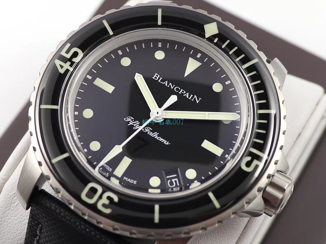 ZF Factory 超A高仿Blancpain  Fifty Fathoms 系列5015E-1130-B52A wrist watch  / BP068