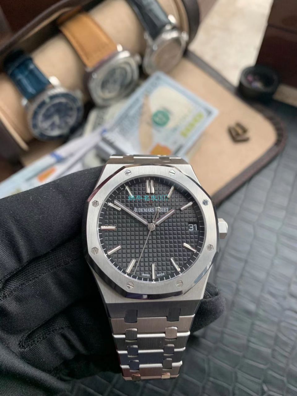 【 Video analysis 】ZF Factory APAudemars Piguet 皇家橡树系列高仿15500ST.OO.1220ST.03 wrist watch  / AP188