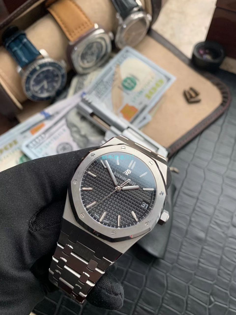 【 Video analysis 】ZF Factory APAudemars Piguet 皇家橡树系列高仿15500ST.OO.1220ST.03 wrist watch  / AP188