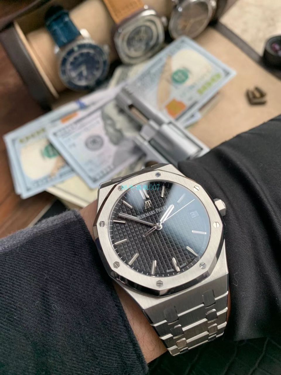 【 Video analysis 】ZF Factory APAudemars Piguet 皇家橡树系列高仿15500ST.OO.1220ST.03 wrist watch  / AP188