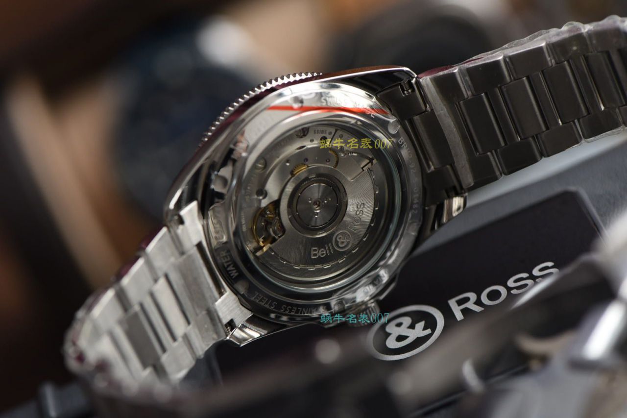 渠道原单 Bell & Ross VINTAGE 系列BRV292-BU-G-ST/SST wrist watch  / BL033