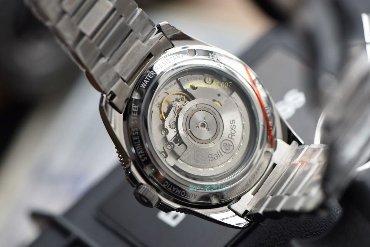 渠道原单 Bell & Ross VINTAGE 系列BRV292-BU-G-ST/SST wrist watch  / BL033