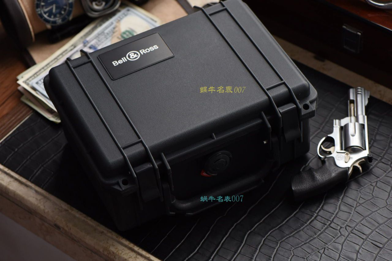 渠道原单 Bell & Ross VINTAGE 系列BRV292-BU-G-ST/SST wrist watch  / BL033