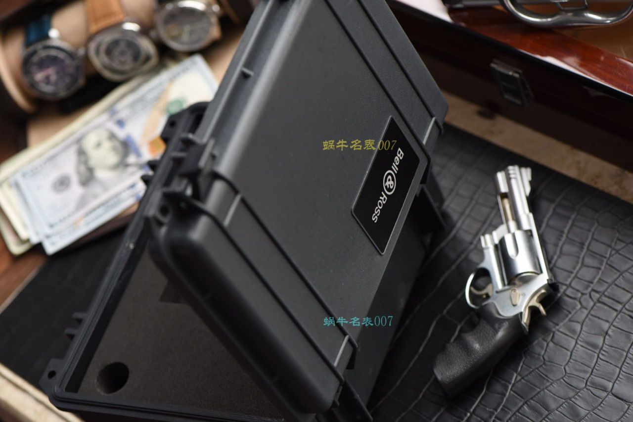 渠道原单 Bell & Ross VINTAGE 系列BRV292-BU-G-ST/SST wrist watch  / BL033