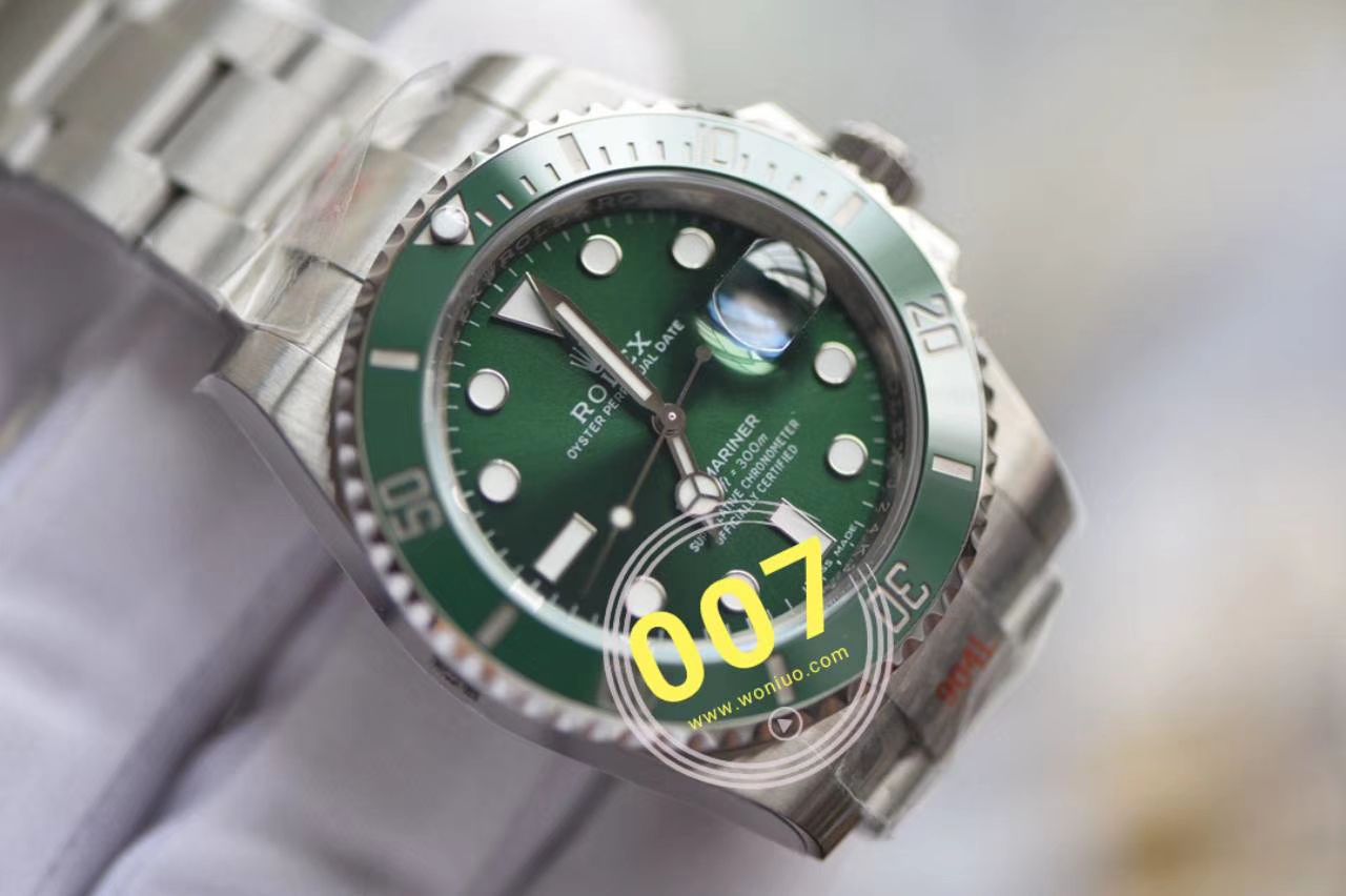  Video analysis  top 复刻高仿N Factory 官网V10S Rolex  Submariner 手表116610LV-97200 / R571
