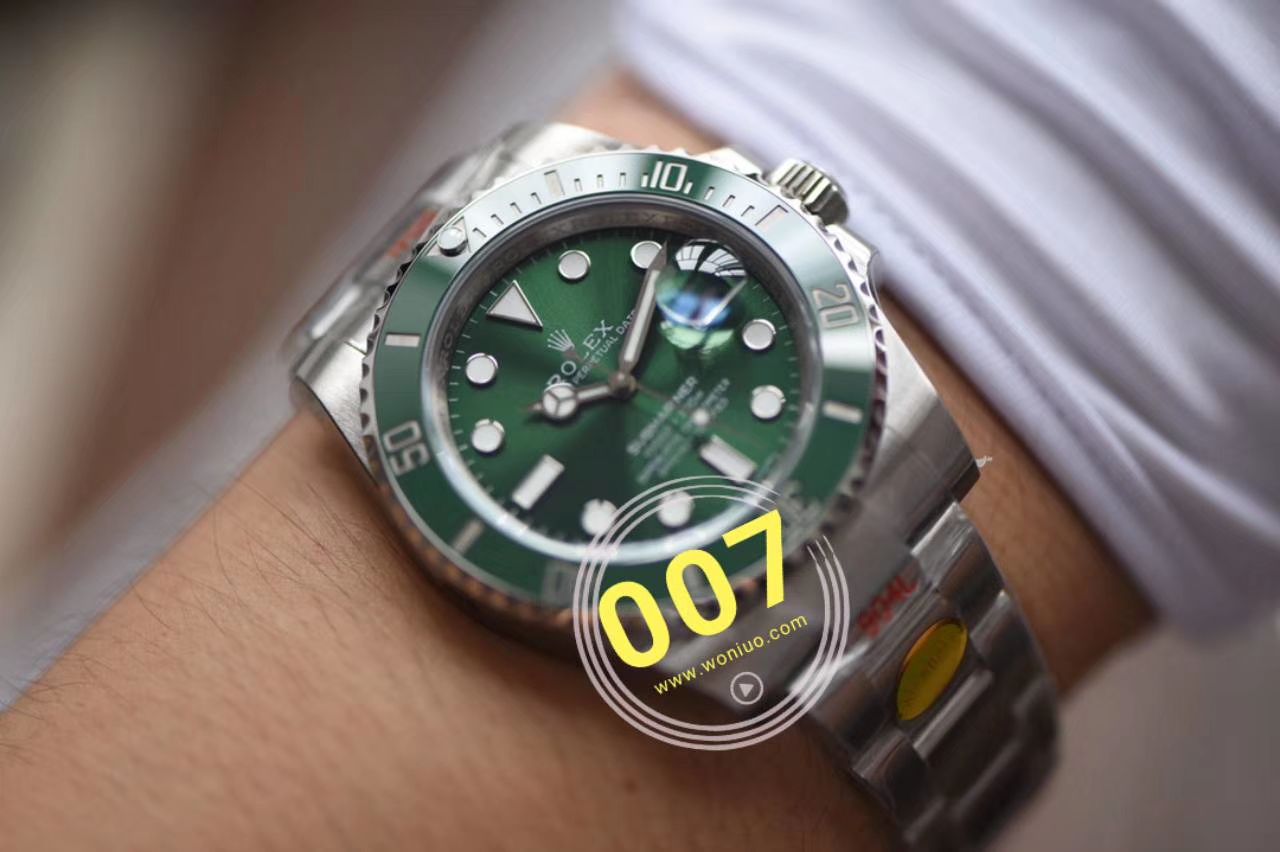  Video analysis  top 复刻高仿N Factory 官网V10S Rolex  Submariner 手表116610LV-97200 / R571