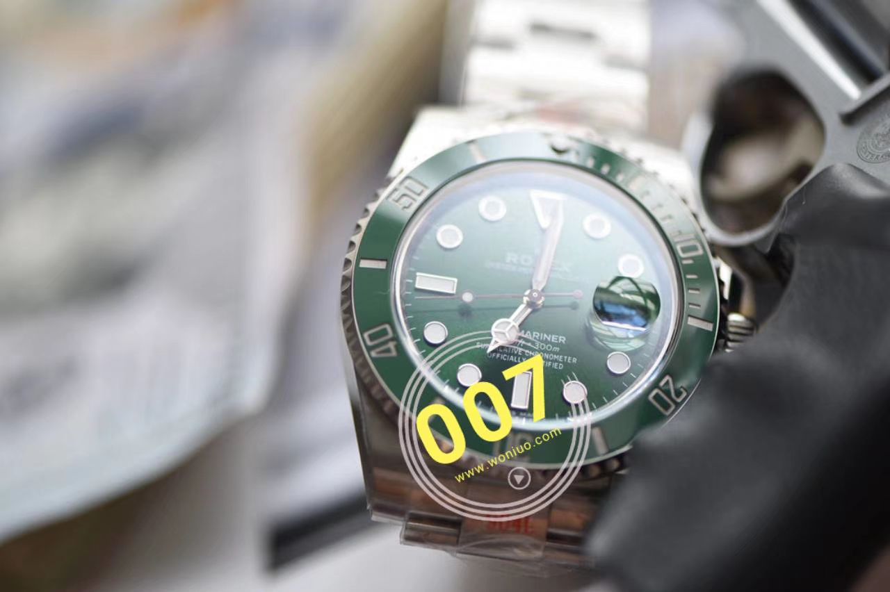  Video analysis  top 复刻高仿N Factory 官网V10S Rolex  Submariner 手表116610LV-97200 / R571
