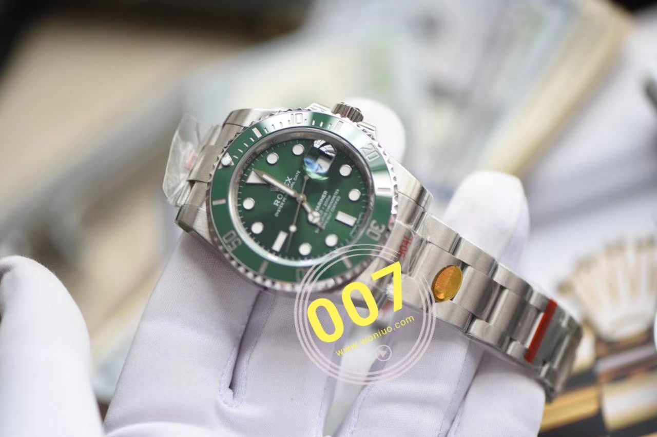 Video analysis  top 复刻高仿N Factory 官网V10S Rolex  Submariner 手表116610LV-97200 / R571