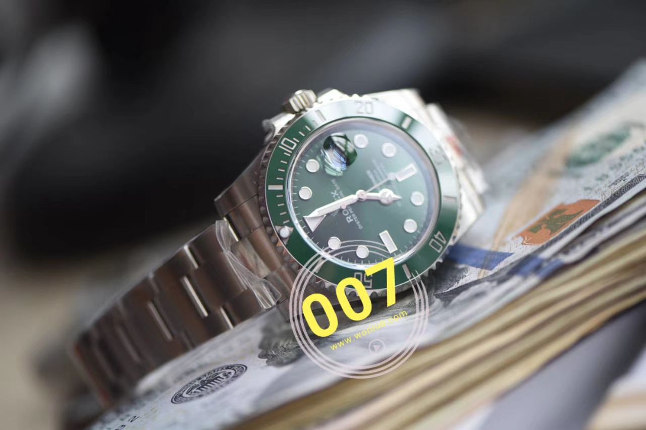  Video analysis  top 复刻高仿N Factory 官网V10S Rolex  Submariner 手表116610LV-97200 / R571