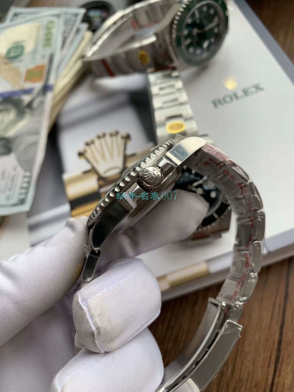  Video analysis  top 复刻高仿N Factory 官网V10S Rolex  Submariner 手表116610LV-97200 / R571