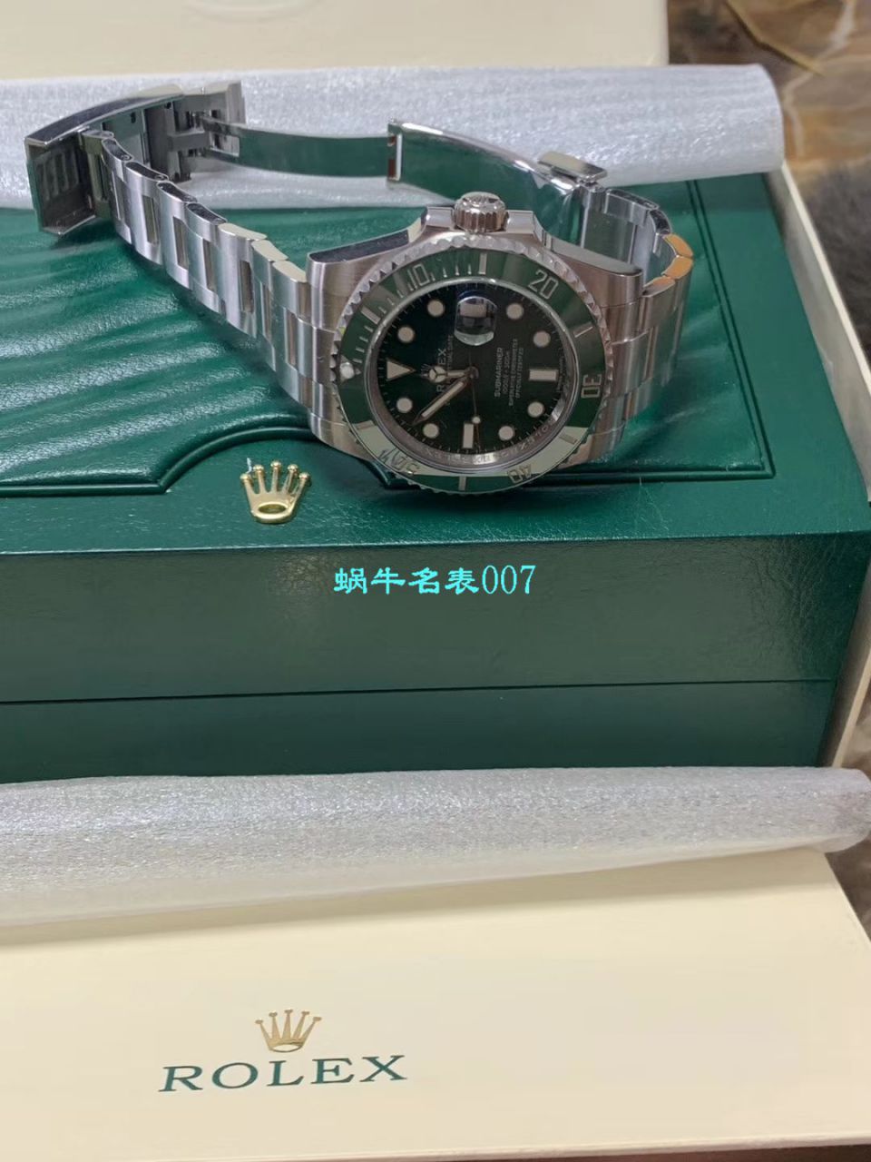  Video analysis  top 复刻高仿N Factory 官网V10S Rolex  Submariner 手表116610LV-97200 / R571