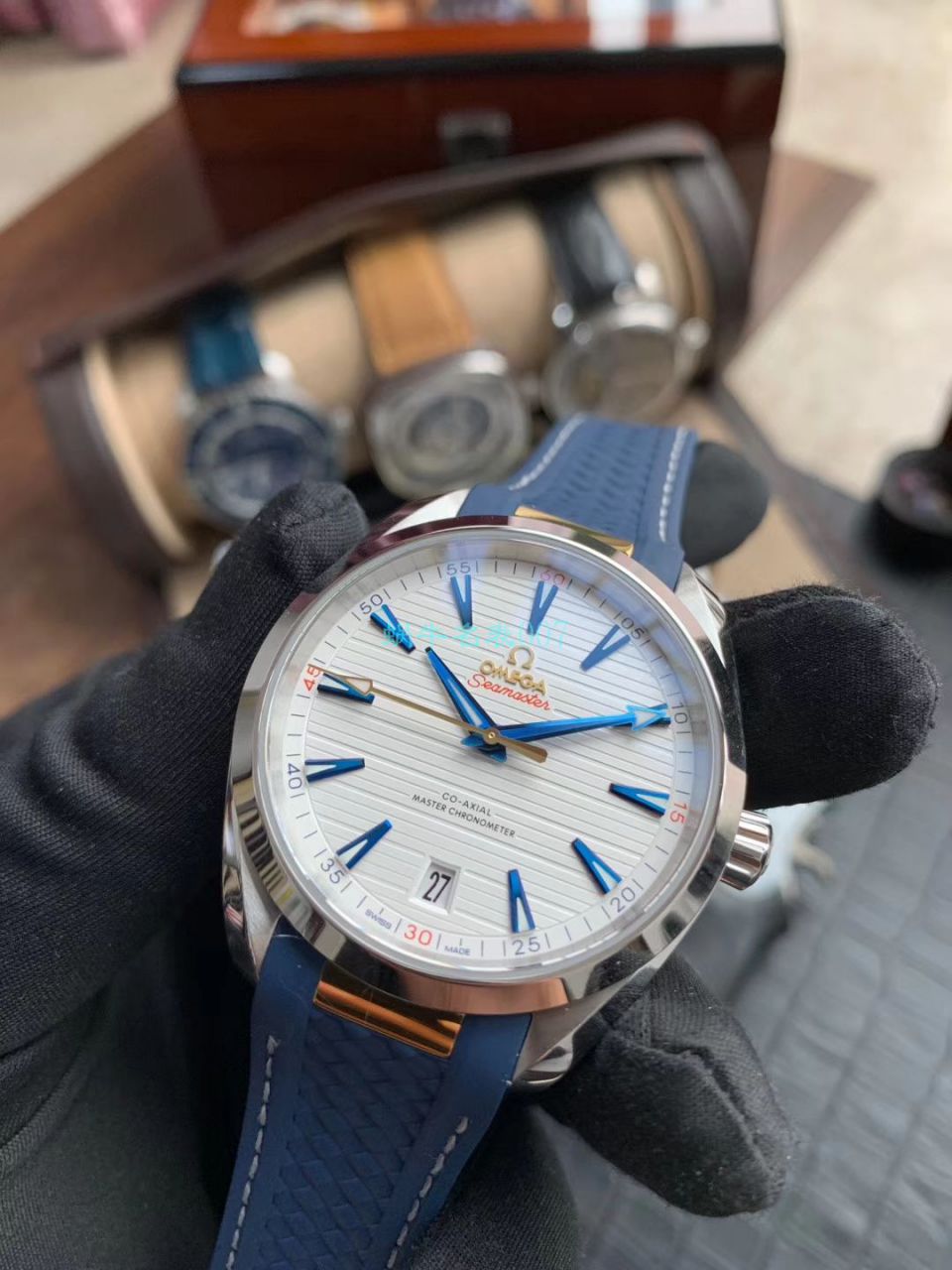VS Factory  top 复刻高仿手表OMEGA莱德杯 Seamaster 150米220.12.41.21.02.004 / M685