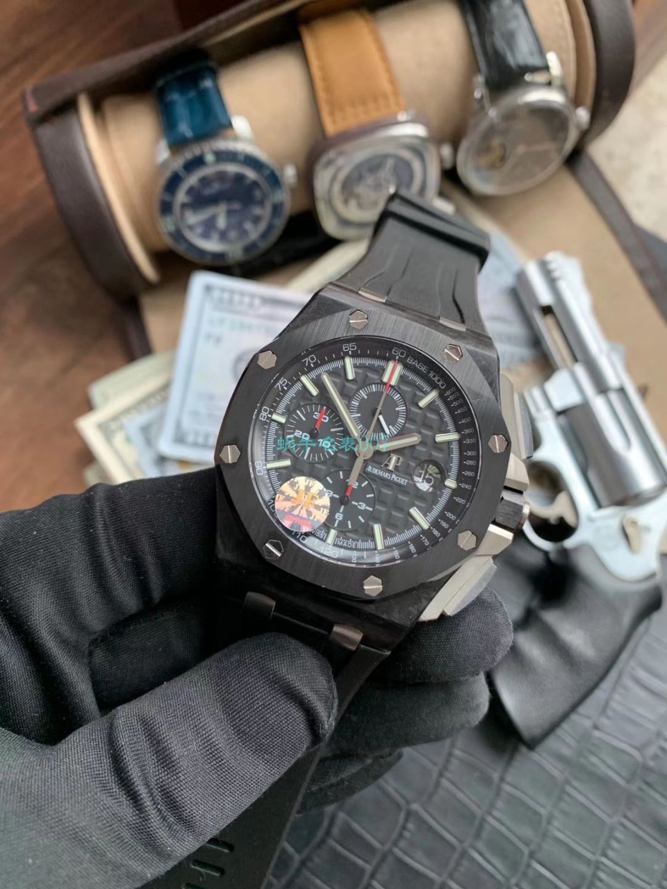  Video analysis JF Factory  top 复刻APAudemars Piguet  Royal Oak Offshore 高仿26400AU.OO.A002CA.01 wrist watch  / AP189