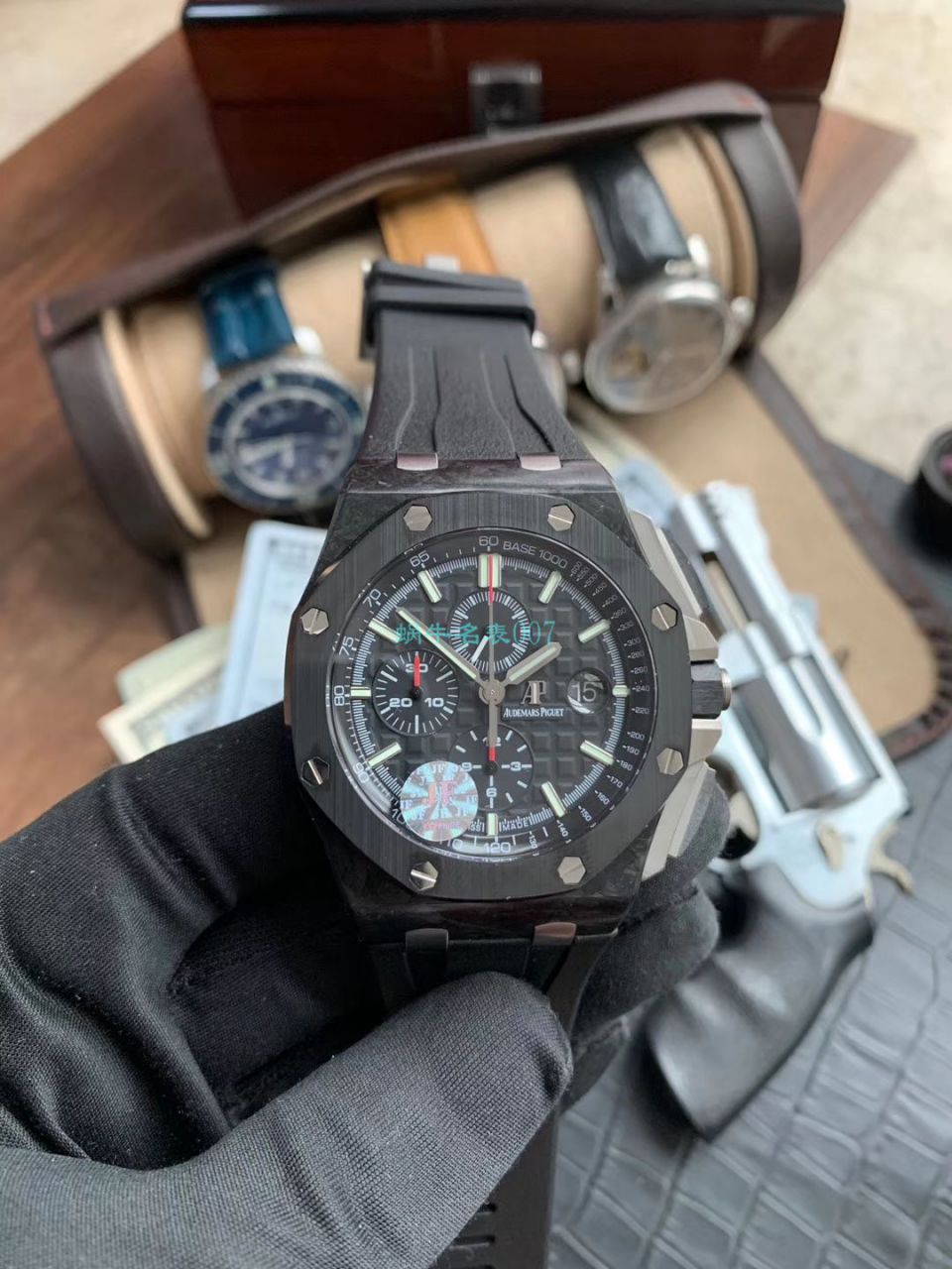  Video analysis JF Factory  top 复刻APAudemars Piguet  Royal Oak Offshore 高仿26400AU.OO.A002CA.01 wrist watch  / AP189