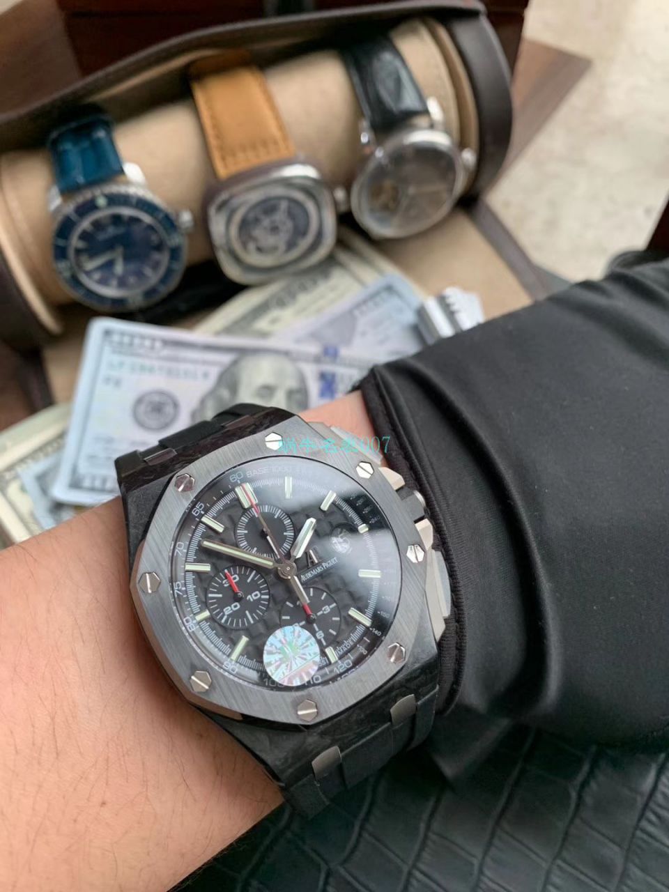  Video analysis JF Factory  top 复刻APAudemars Piguet  Royal Oak Offshore 高仿26400AU.OO.A002CA.01 wrist watch  / AP189