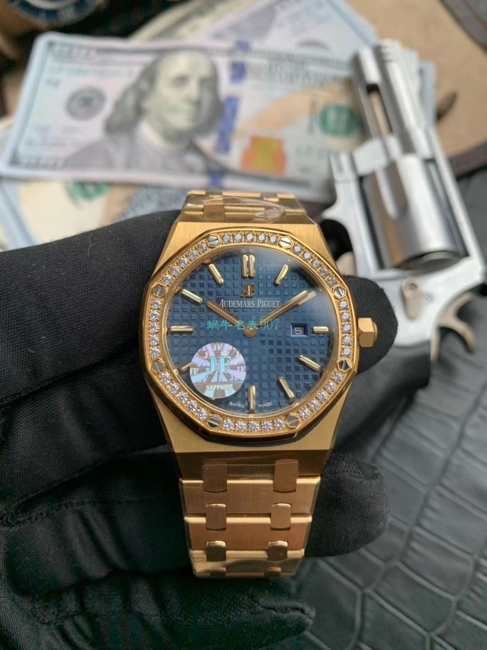 JF Factory 官网 top 复刻高仿APAudemars Piguet 皇家橡树系列67651BA.ZZ.1261BA.02 wrist watch  / AP190