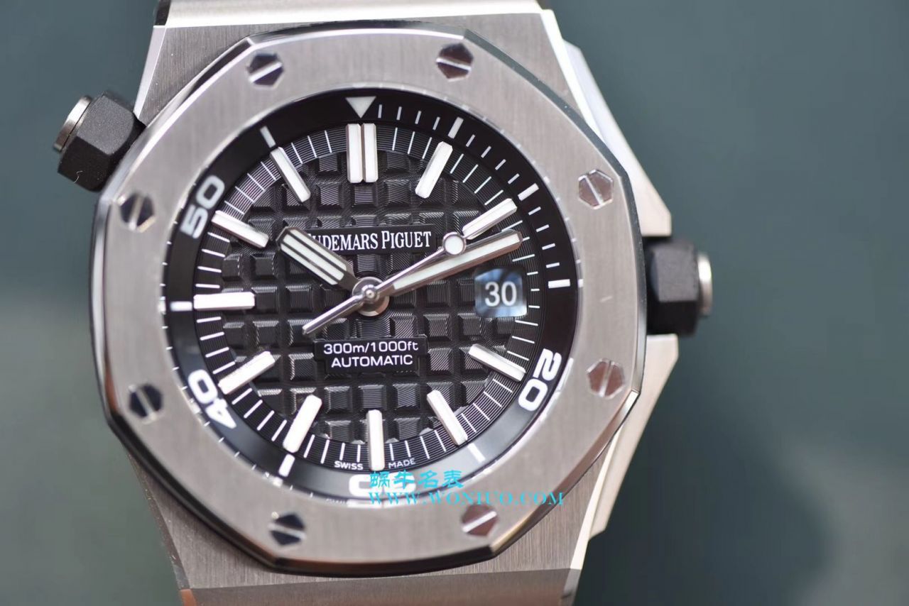 Video analysis JF Factory 官网V9S最新APAudemars Piguet  Royal Oak Offshore 高仿15703ST.OO.A002CA.01 wrist watch  / JF AP 15703