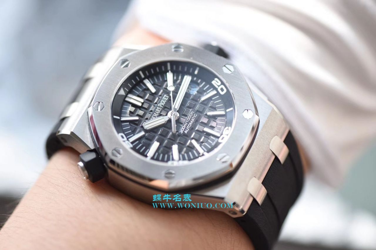  Video analysis JF Factory 官网V9S最新APAudemars Piguet  Royal Oak Offshore 高仿15703ST.OO.A002CA.01 wrist watch  / JF AP 15703