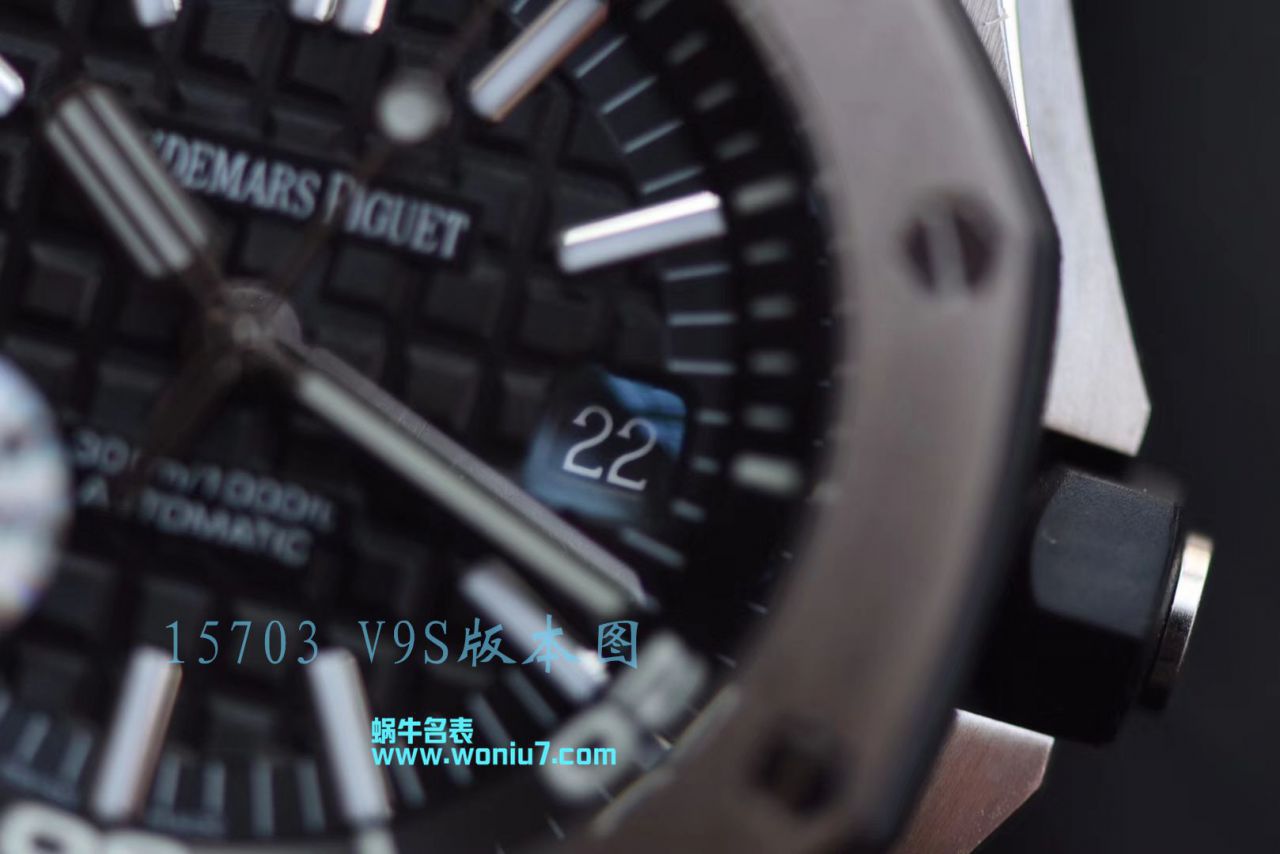  Video analysis JF Factory 官网V9S最新APAudemars Piguet  Royal Oak Offshore 高仿15703ST.OO.A002CA.01 wrist watch  / JF AP 15703