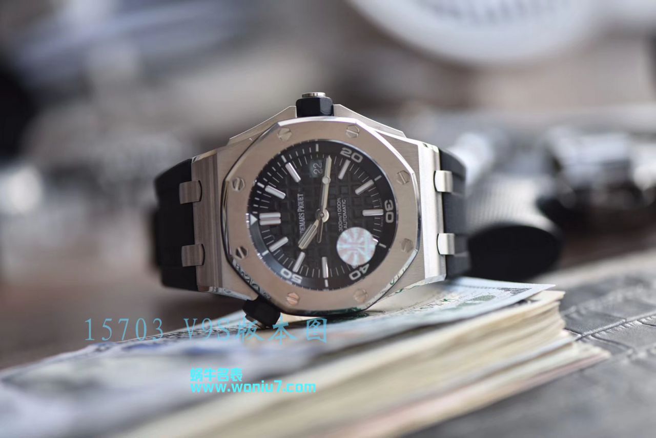  Video analysis JF Factory 官网V9S最新APAudemars Piguet  Royal Oak Offshore 高仿15703ST.OO.A002CA.01 wrist watch  / JF AP 15703