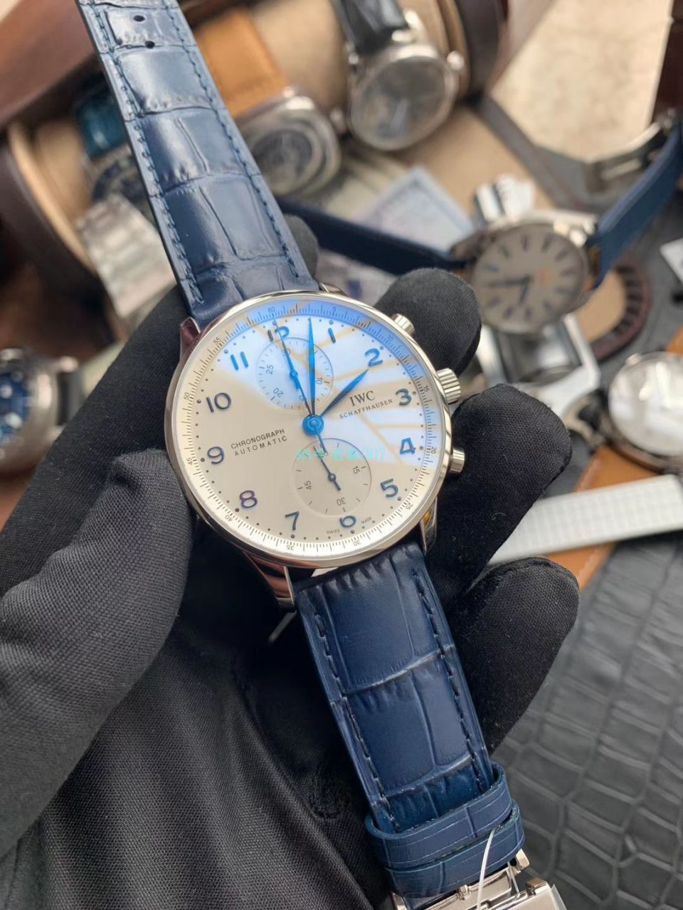 YL Factory 官网 top 复刻高仿 IWC 葡萄牙葡计V7版本IW371605手表 / WG519