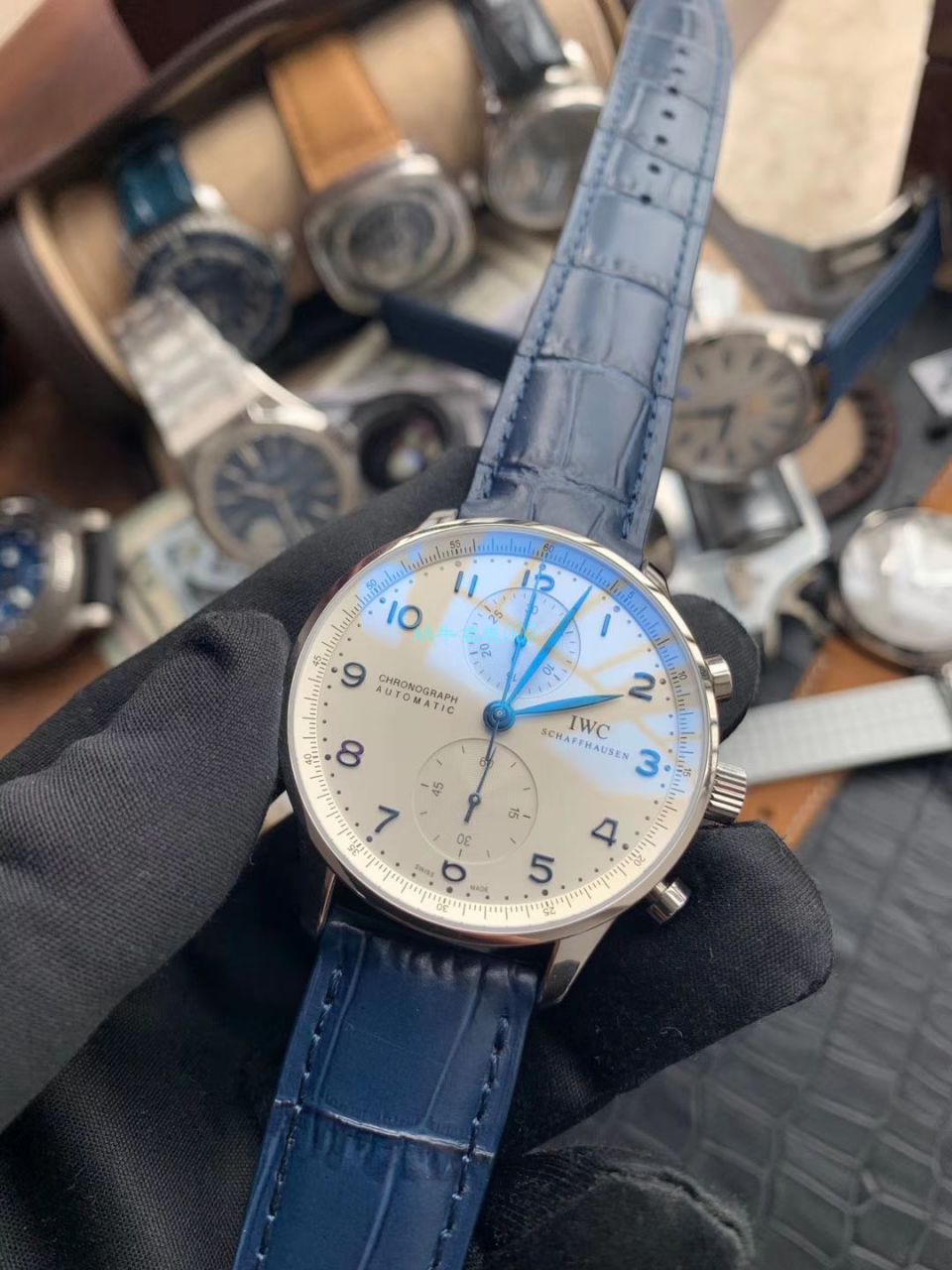 YL Factory 官网 top 复刻高仿 IWC 葡萄牙葡计V7版本IW371605手表 / WG519