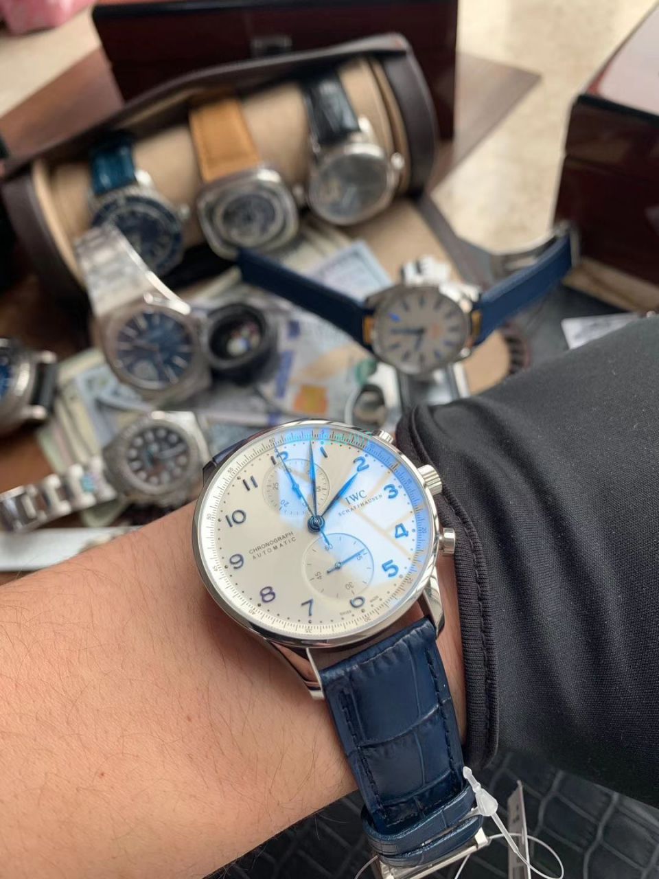 YL Factory 官网 top 复刻高仿 IWC 葡萄牙葡计V7版本IW371605手表 / WG519