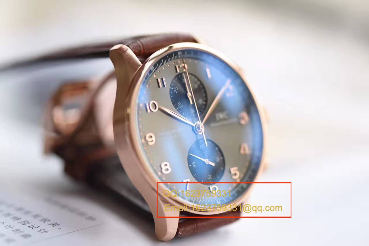 YL Factory V7版葡计IWC超A高仿 IWC 表葡萄牙IW371610 wrist watch  / WG520