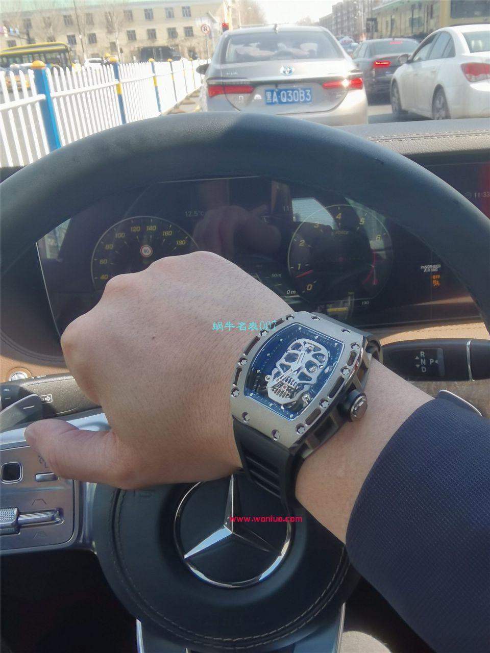 【 Video analysis EUR Factory  RICHARD MILLE 复刻高仿手表】Richard Mille至尊骷髅头鬼王RM052凤凰红配色 / RM052hong