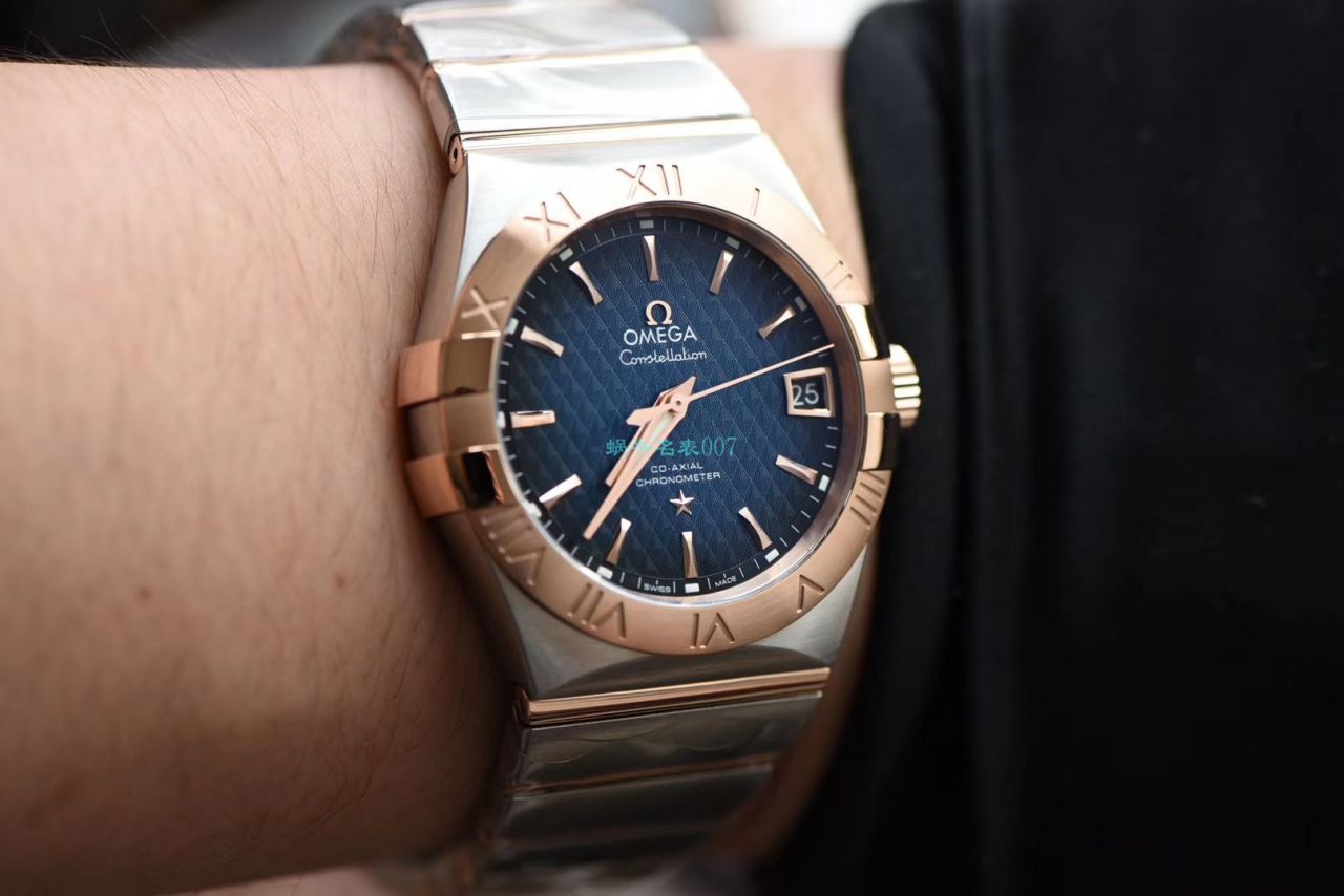 VS Factory OMEGA Constellation 38毫米 top 复刻高仿123.20.38.21.03.001，123.20.38.21.02.006，123.10.38.21.03.001 wrist watch  / M681